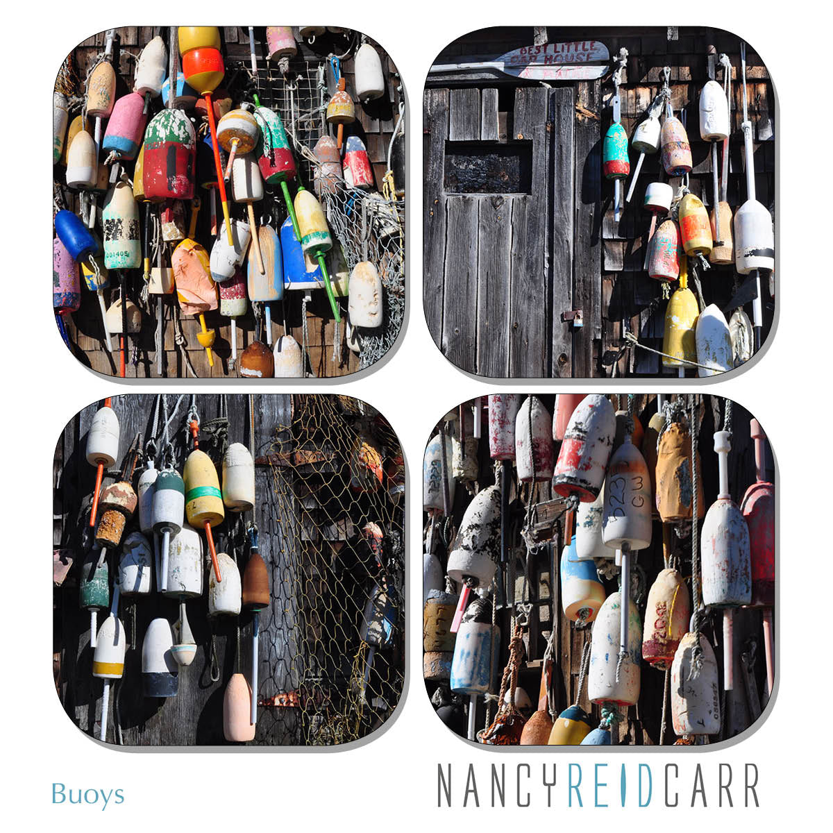 Coaster Set - Buoys