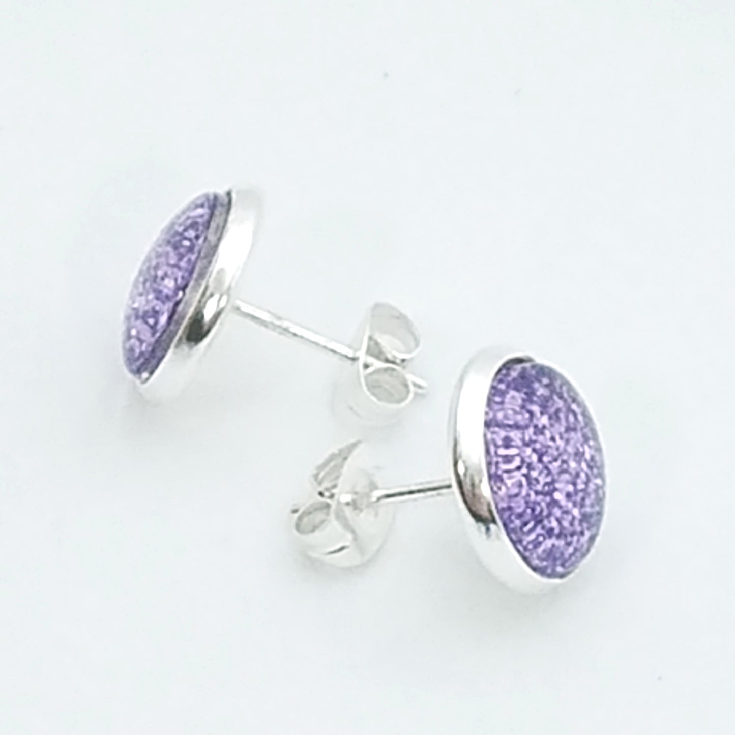 Shimmer Lilac - Post Earring