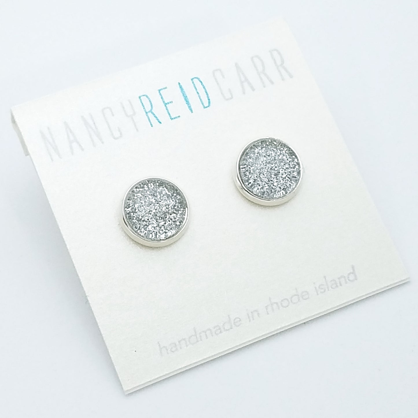 Shimmer Quartz - Post Earring
