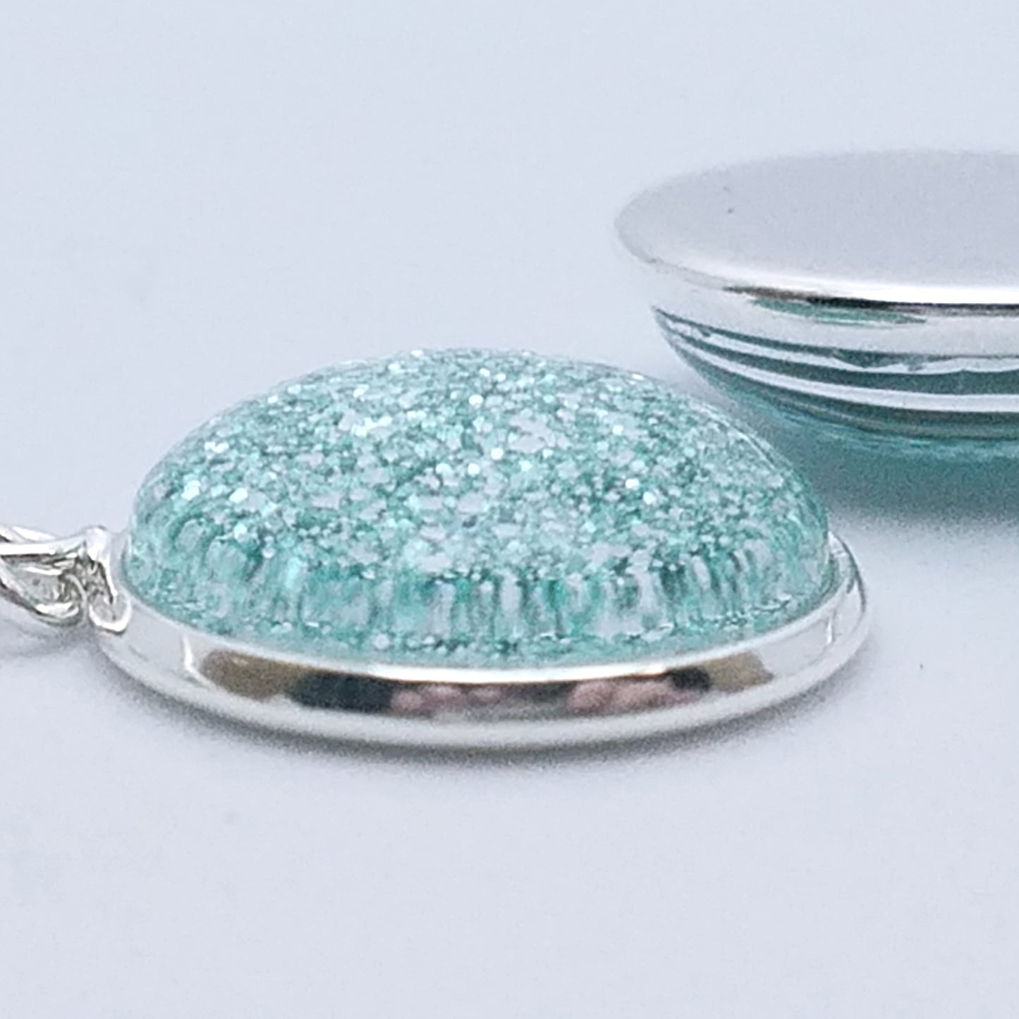 Shimmer Aqua - Drop Earrings