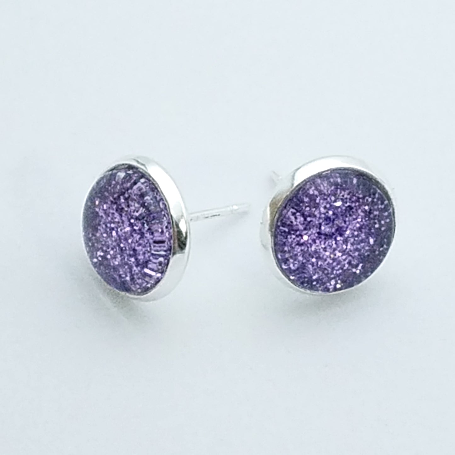Shimmer Lilac - Post Earring