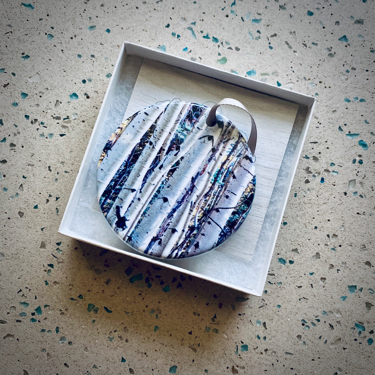 Ornament - Birch Trees
