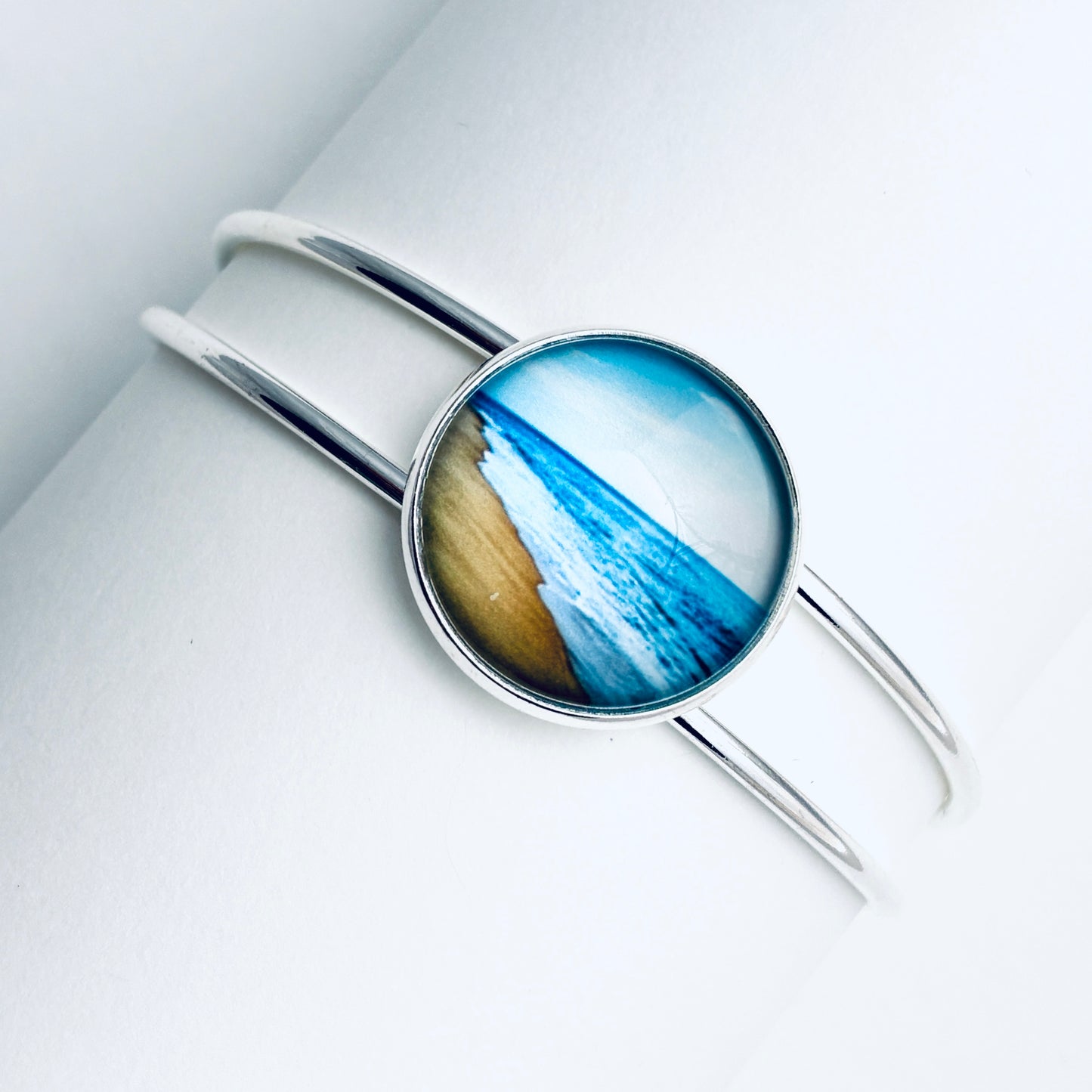 Serene Beach - Bangle Bracelet