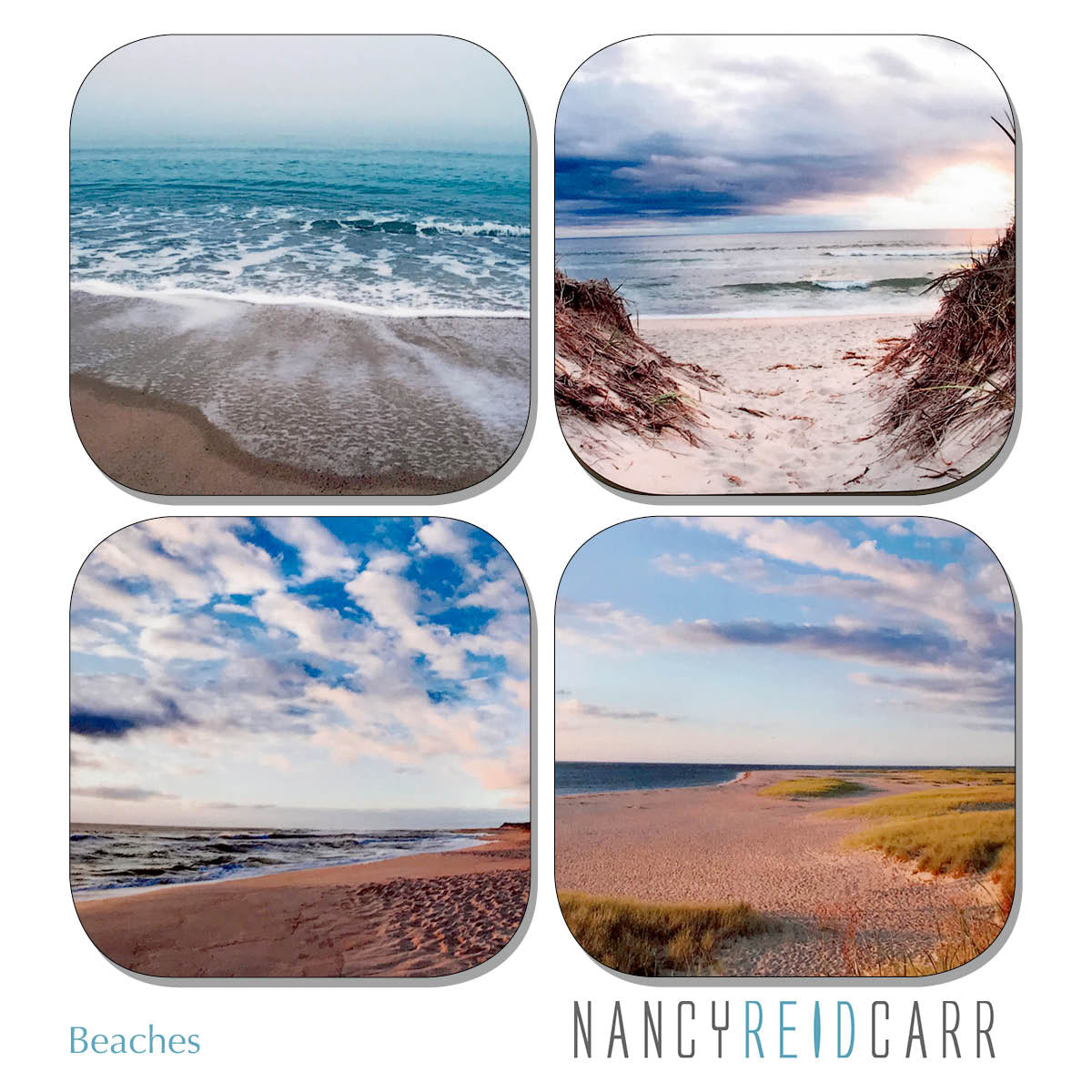 Coaster Set - Beaches