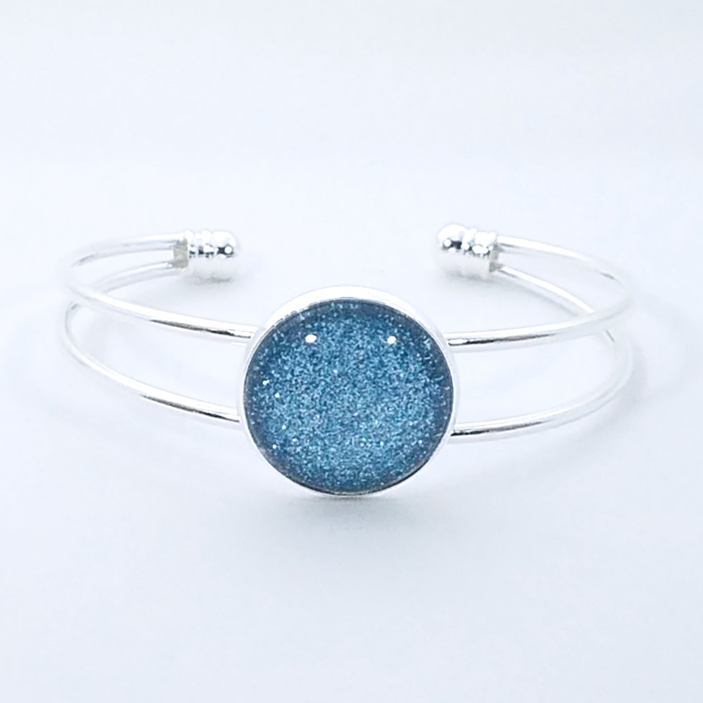 Shimmer Sky - Bangle Bracelet