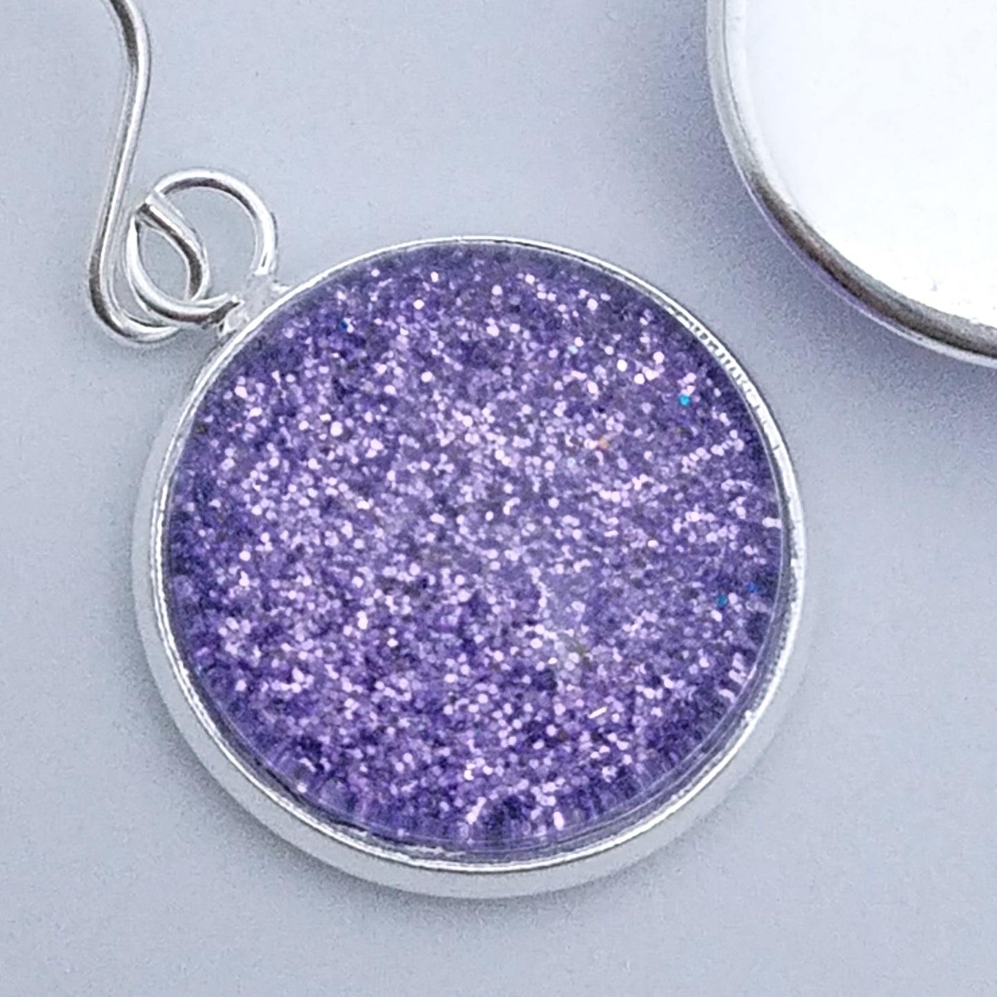 Shimmer Lilac - Drop Earrings