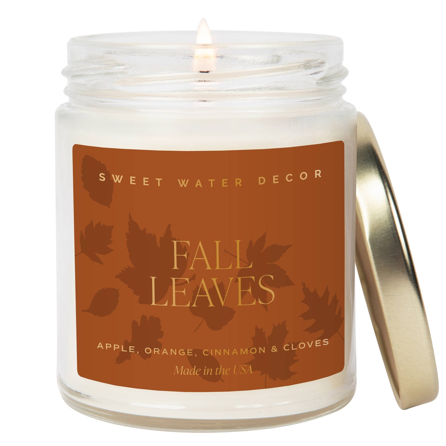 *NEW* Fall Leaves 9 oz Soy Candle - Fall Home Decor, Gifts