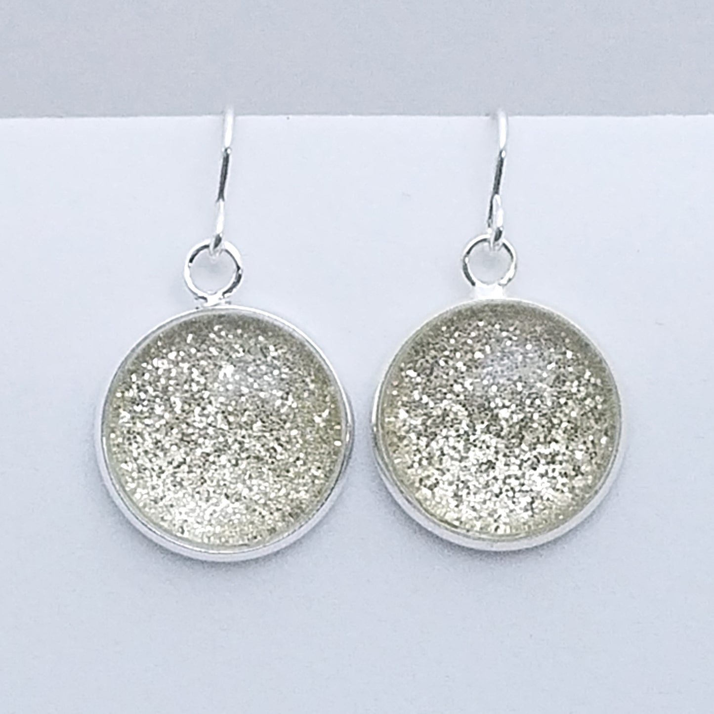 Shimmer Champagne - Drop Earrings