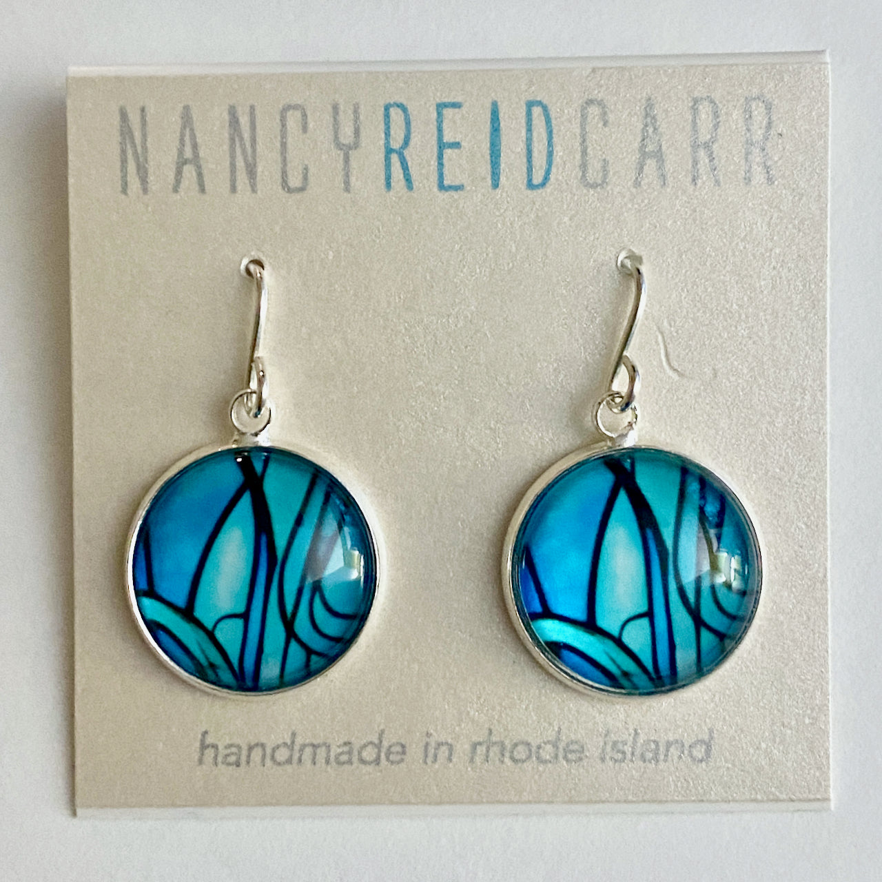 Abstract Art - Drop Earrings