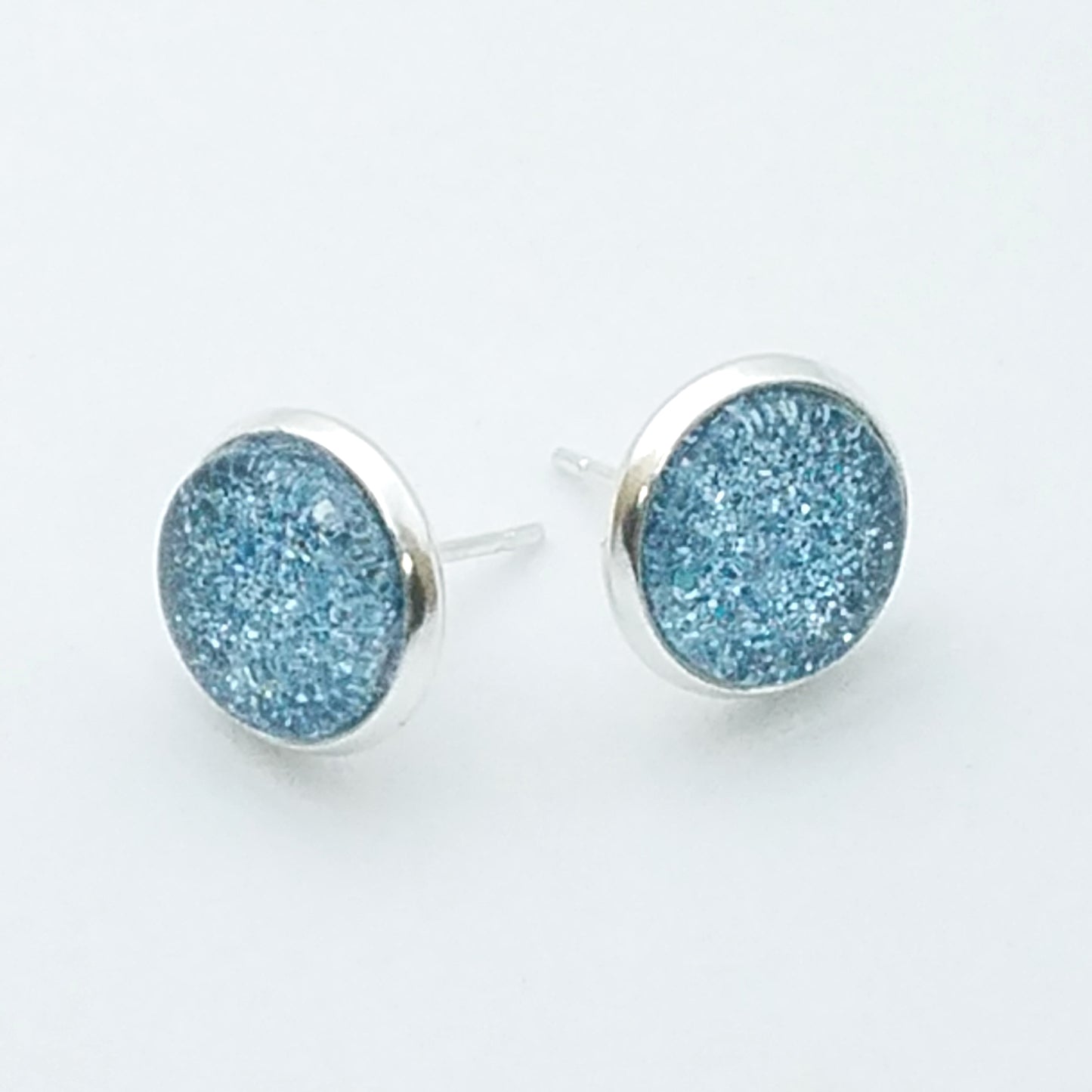 Shimmer Sky -  Post Earring