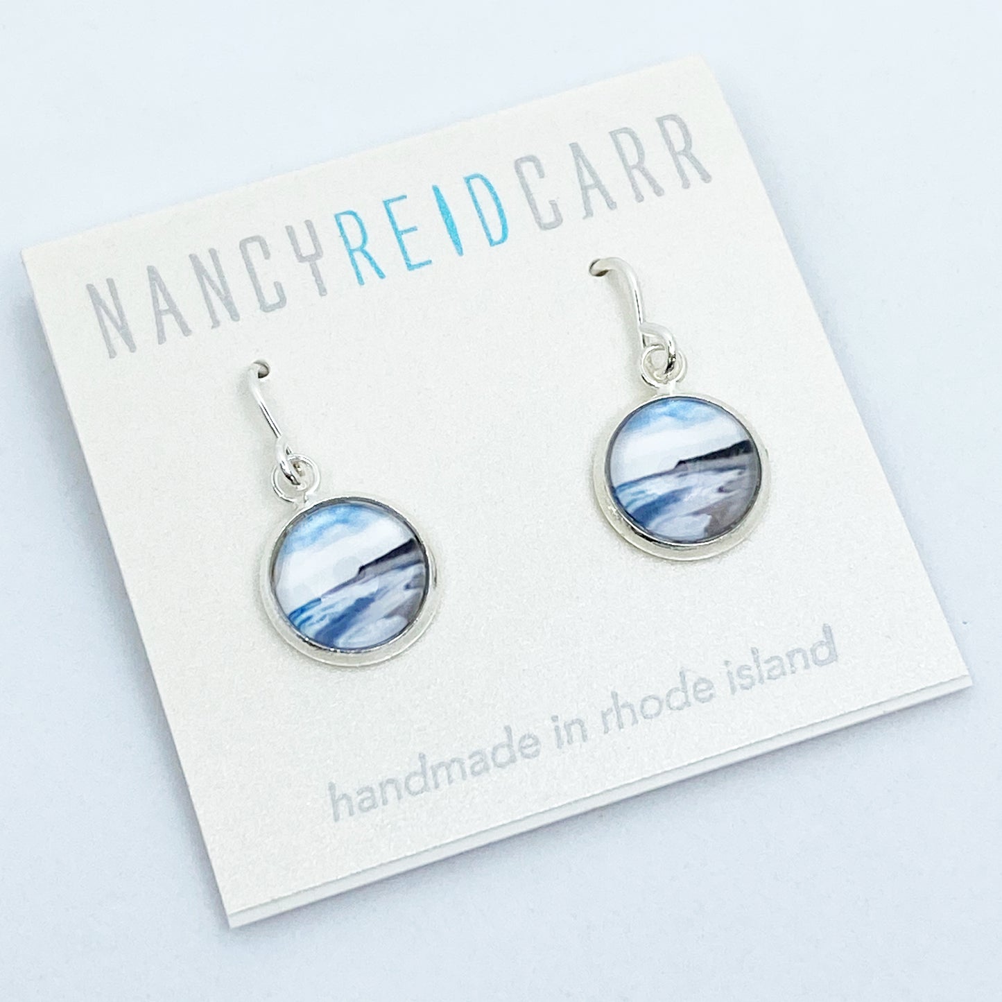 Silver Tide - Drop Earrings