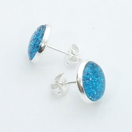 Shimmer Ocean -  Post Earring