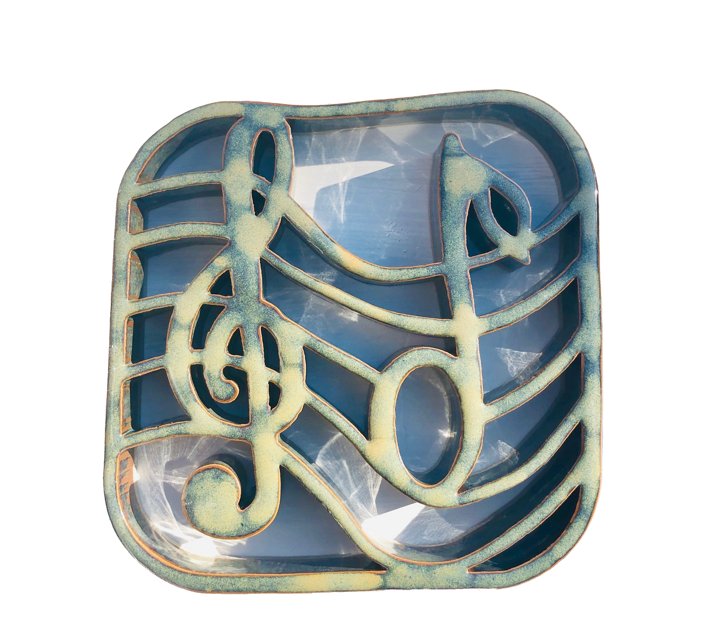 Music Trivet - Stoneware Pottery