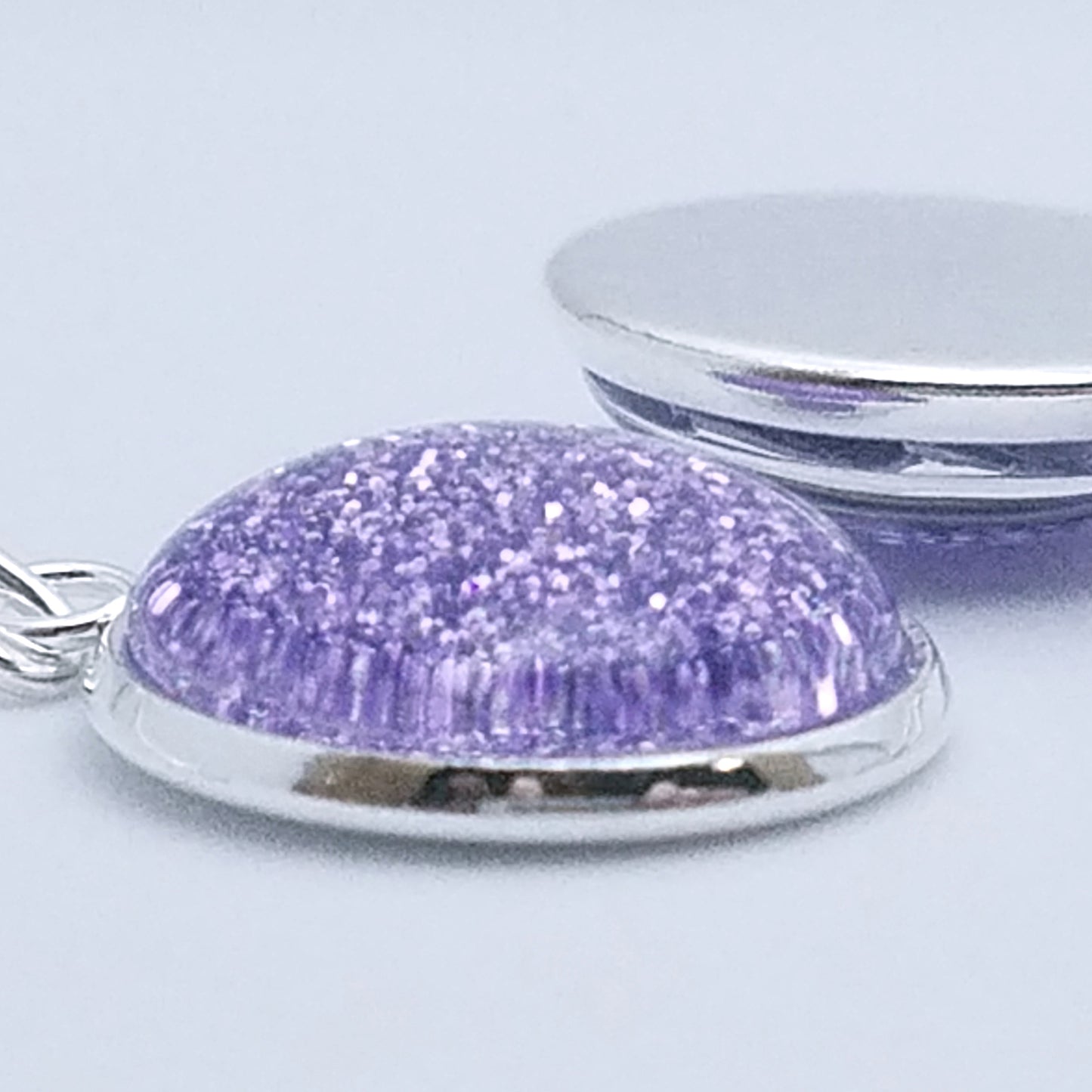 Shimmer Lilac - Drop Earrings