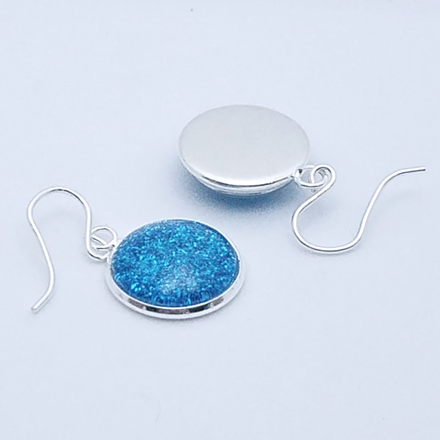 Shimmer Ocean - Drop Earrings