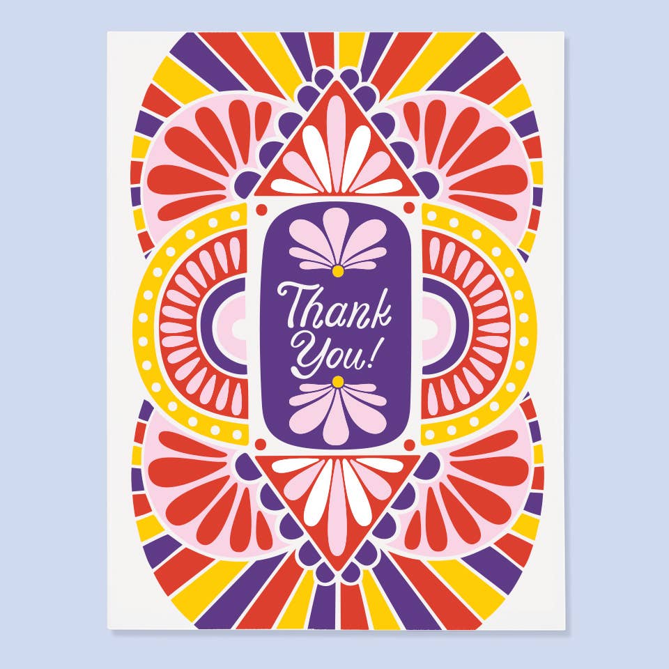 The Good Twin - Deco Thank You Card