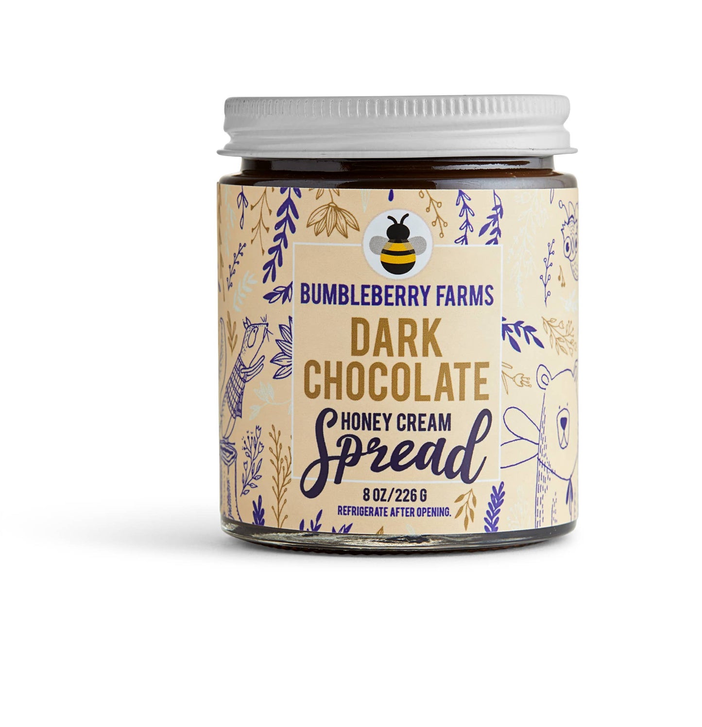 Bumbleberry Farms - Dark Chocolate Honey Cream Spread