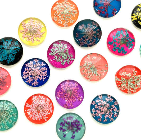 Magnets- Pressed Flowers