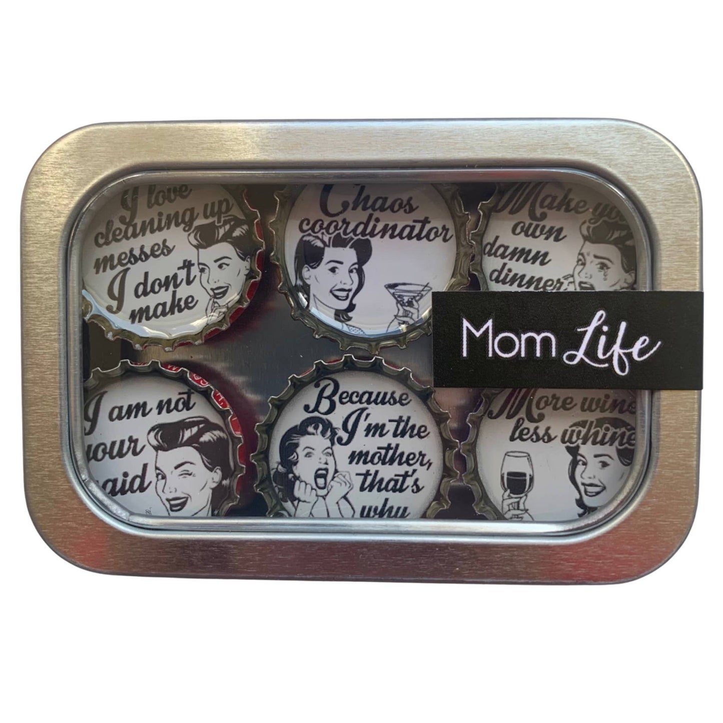 Mom Life Magnets - Handmade & Eco-friendly