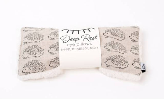 Deep Rest Eye Pillow | Linen Hedgehog