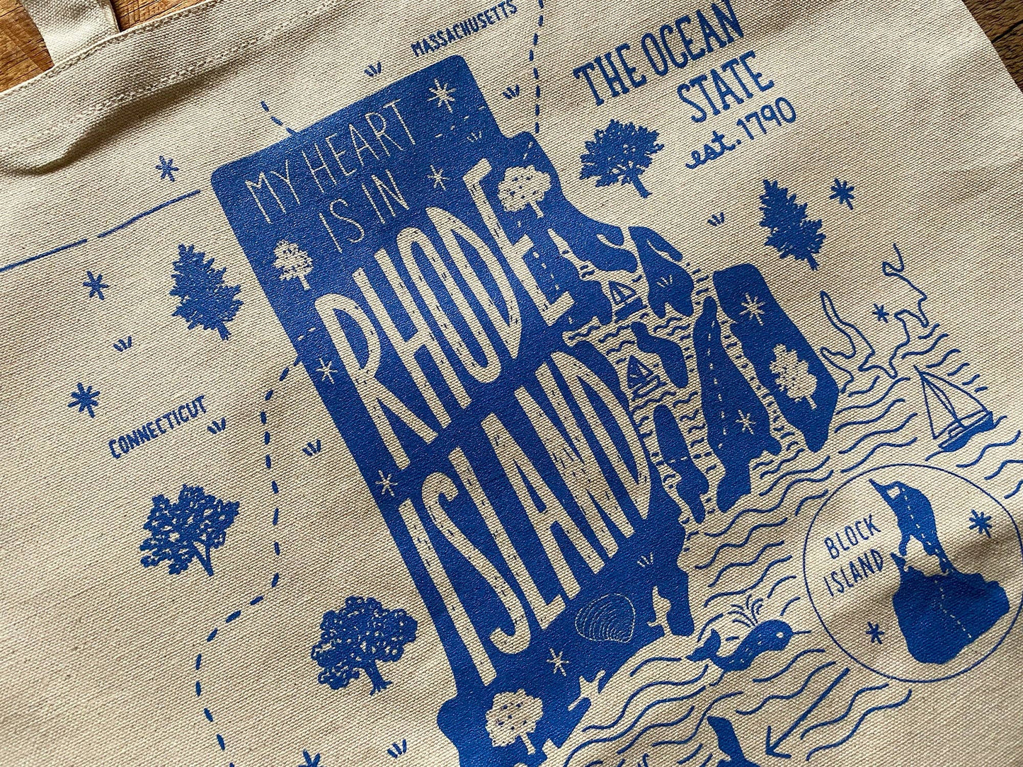 Rhode Island Tote Bag