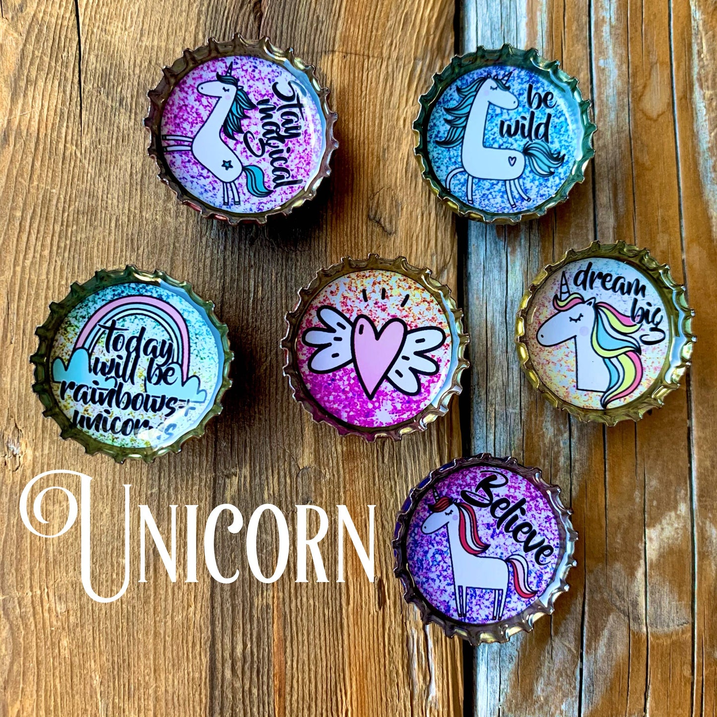 Unicorn Dreams Magnets - Pride Month Celebration