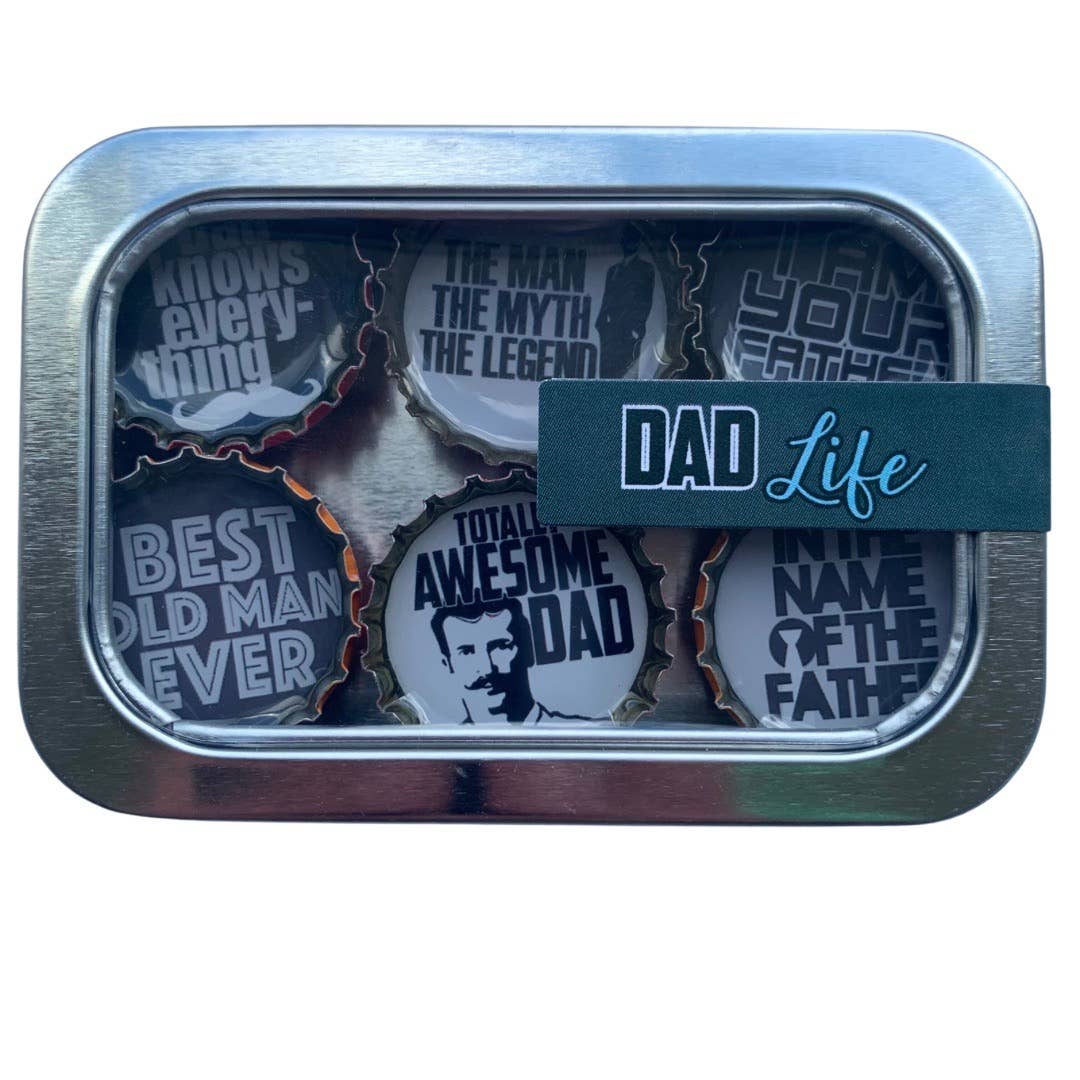 Dad Life Magnets - Handmade & Eco-friendly