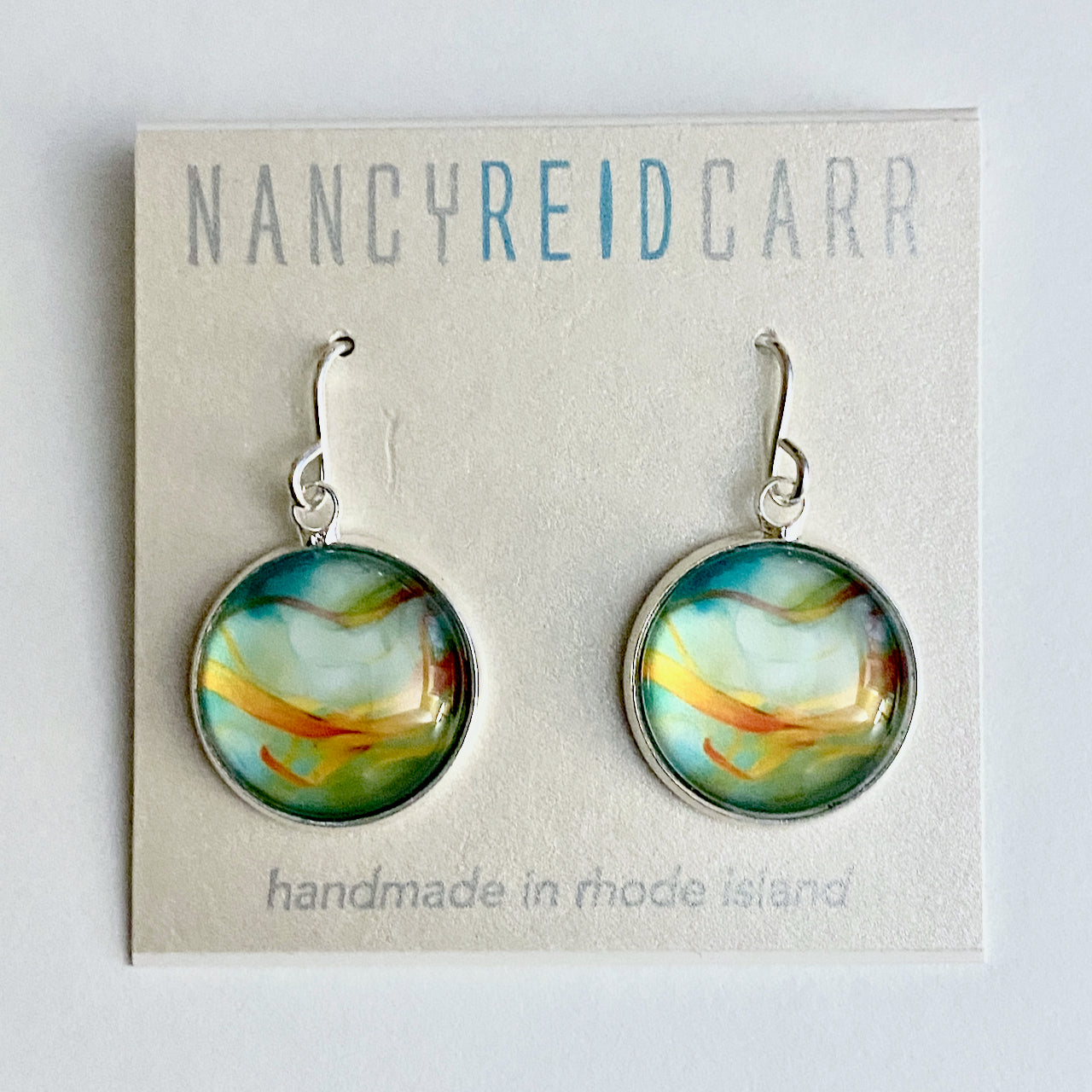 Abstract Art - Drop Earrings