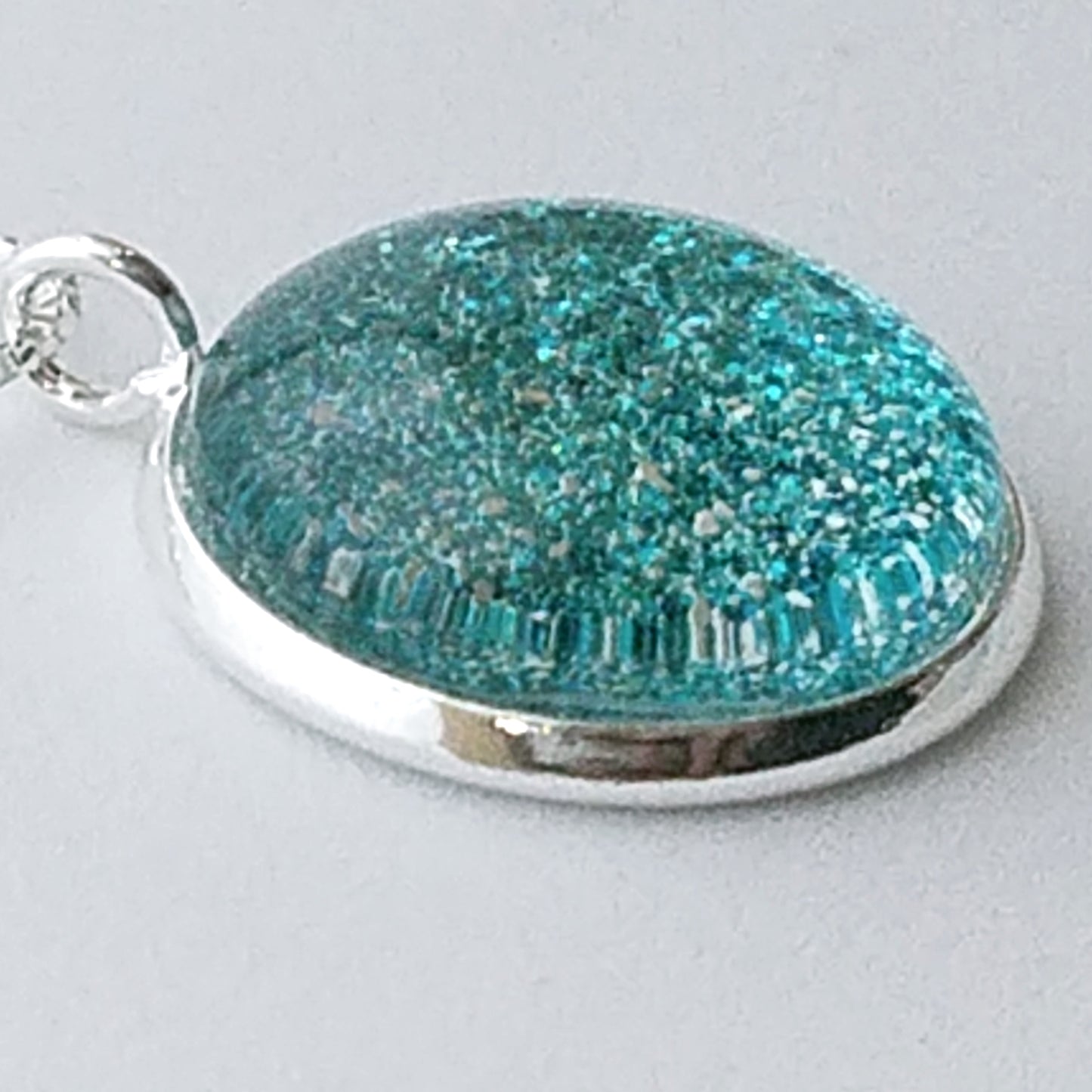 Shimmer Teal Necklace