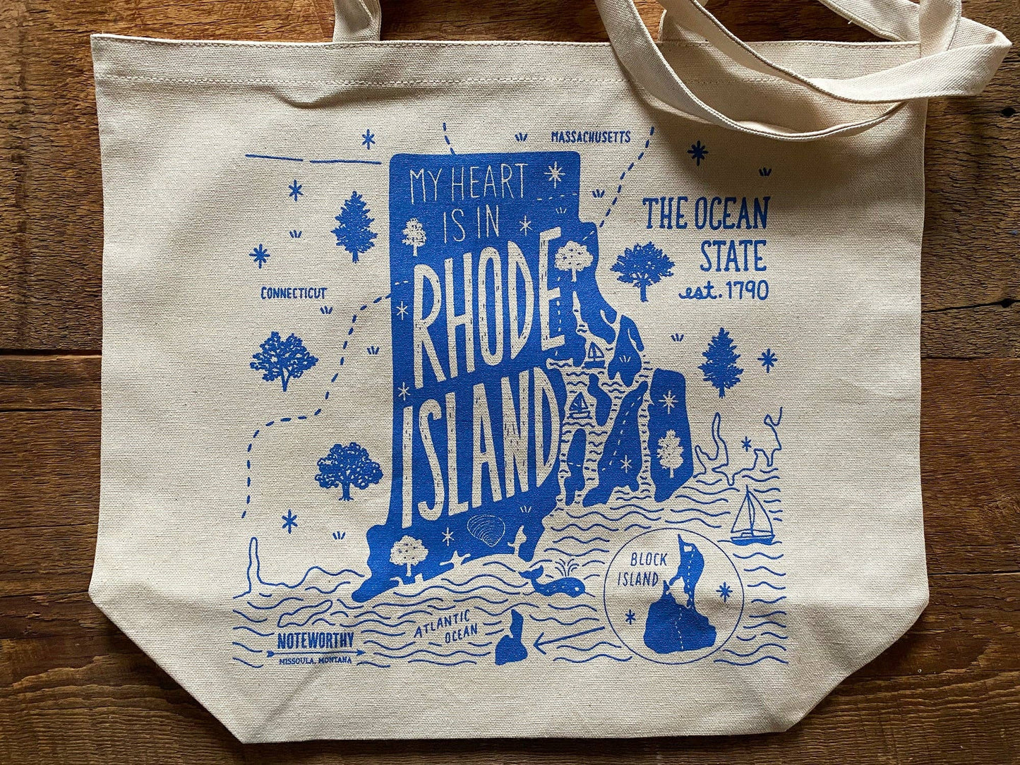 Rhode Island Tote Bag