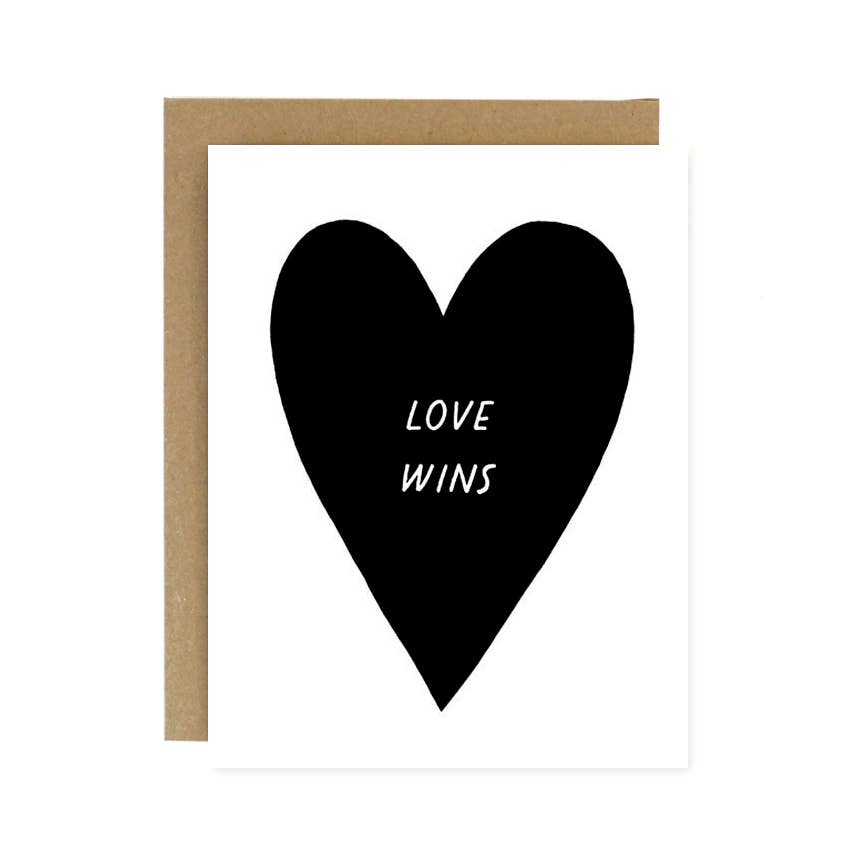 LOVE WINS Card