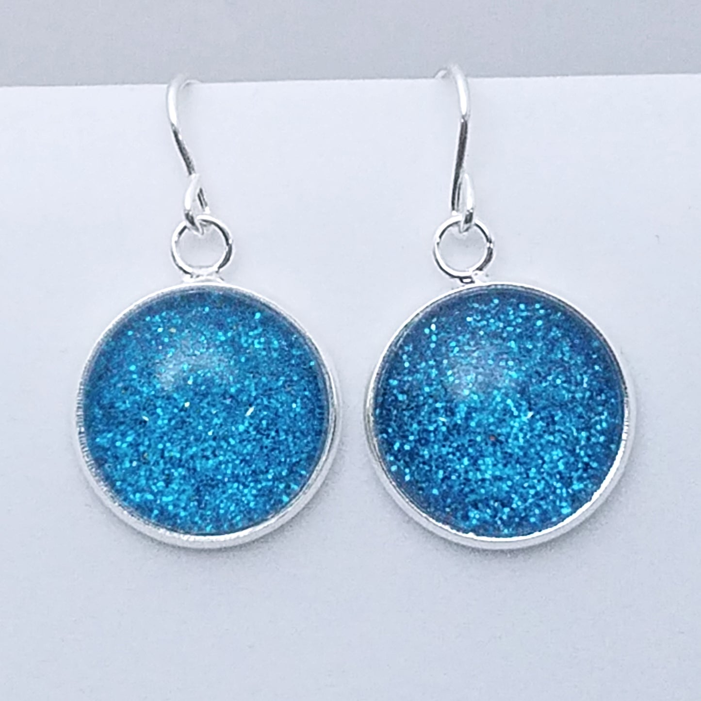 Shimmer Ocean - Drop Earrings