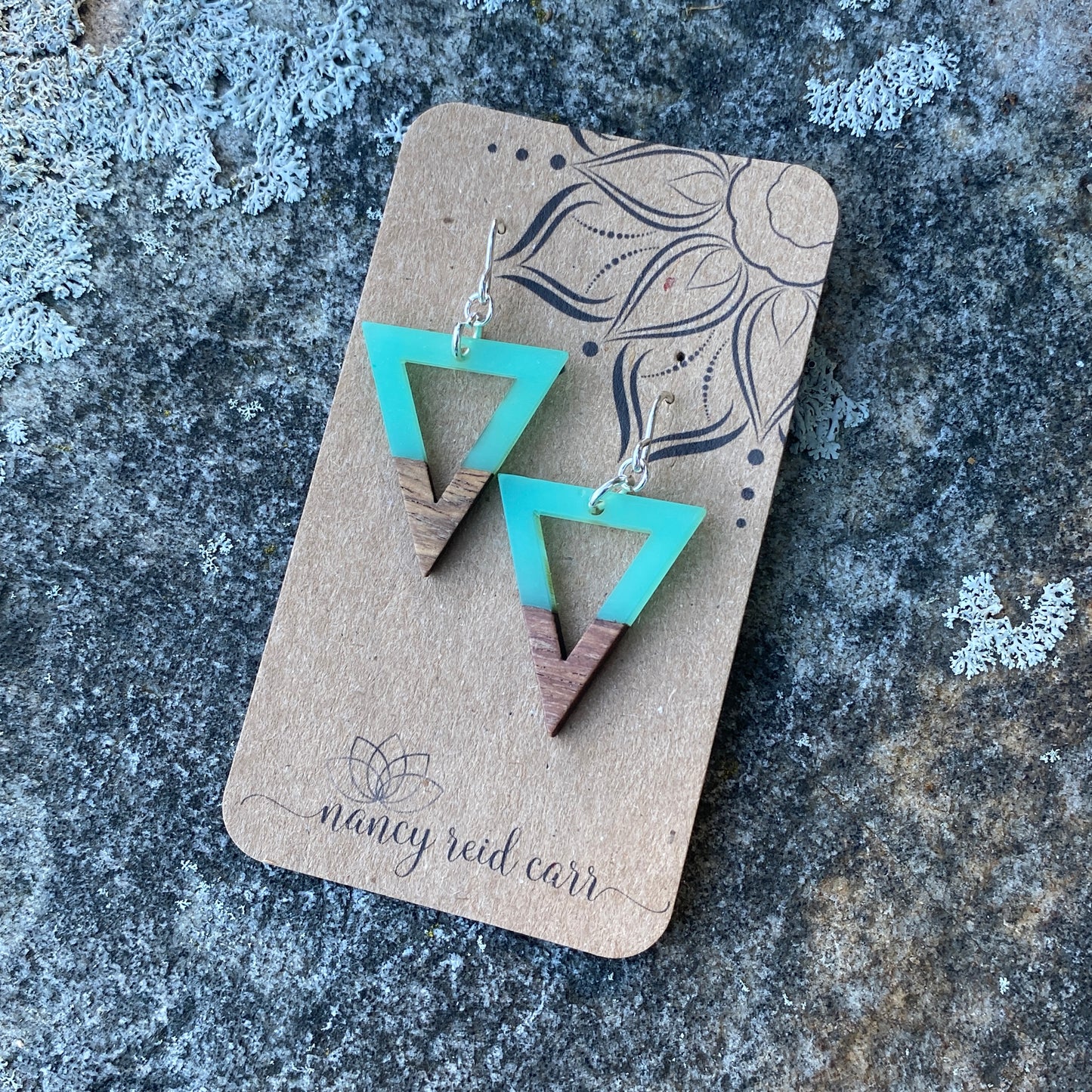 Modern Boho Collection Triangle Earrings