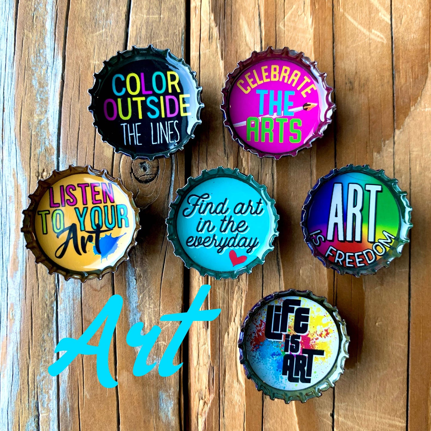 Artist Magnets - Back to school decor