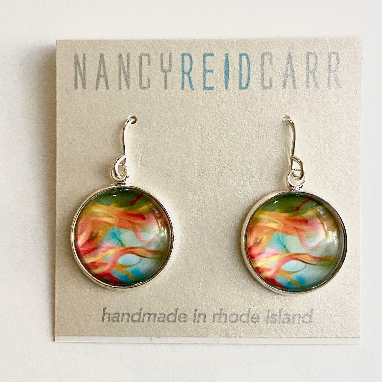 Abstract Art - Drop Earrings