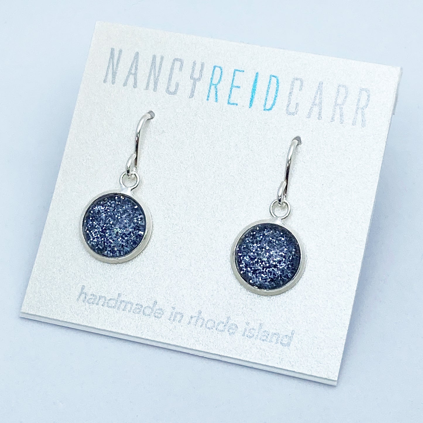 Shimmer Midnight - Drop Earrings