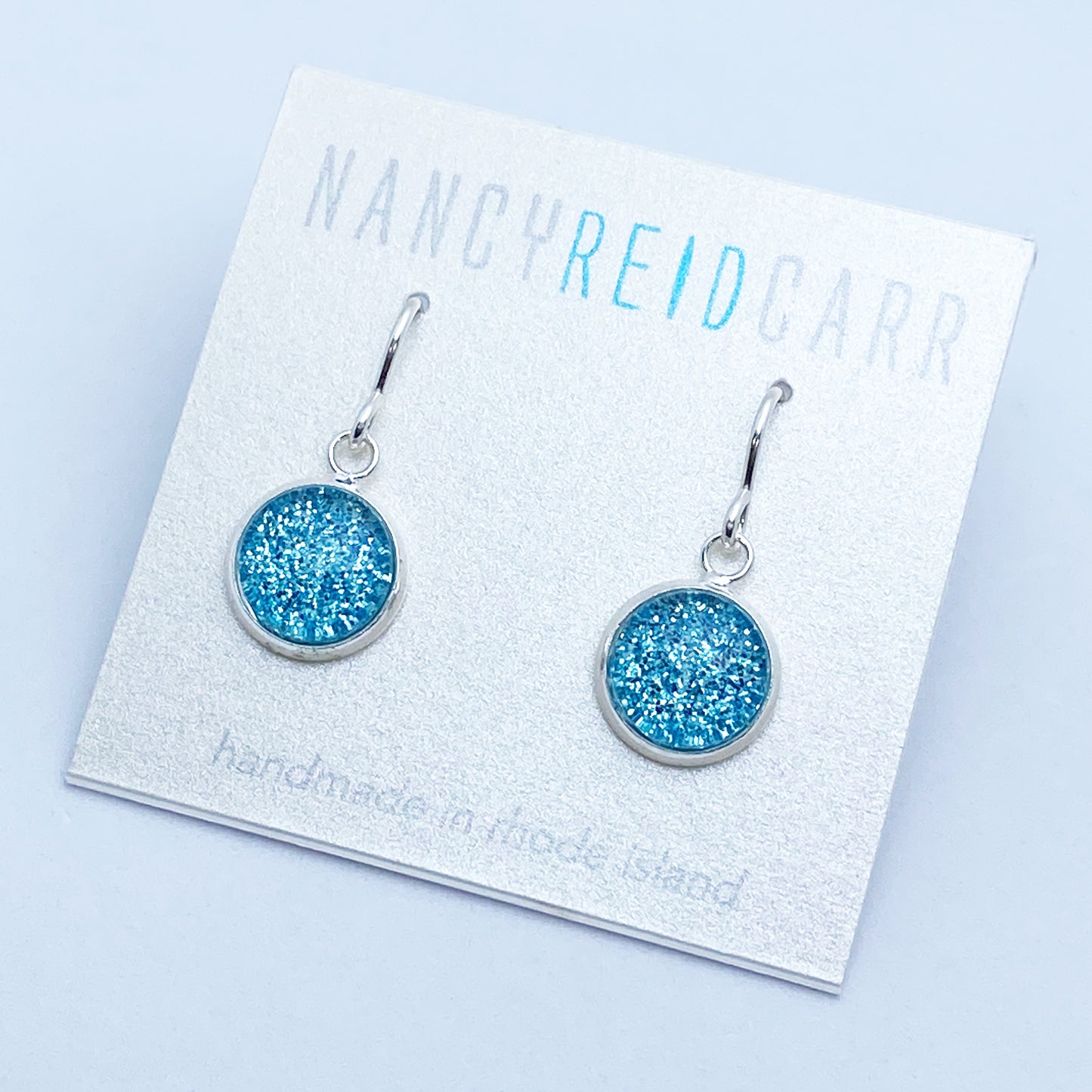 Shimmer Sky - Drop Earrings