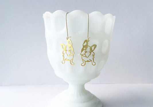 French Bulldog Earrings