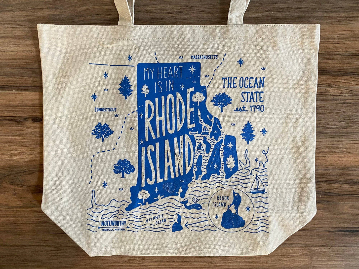 Rhode Island Tote Bag