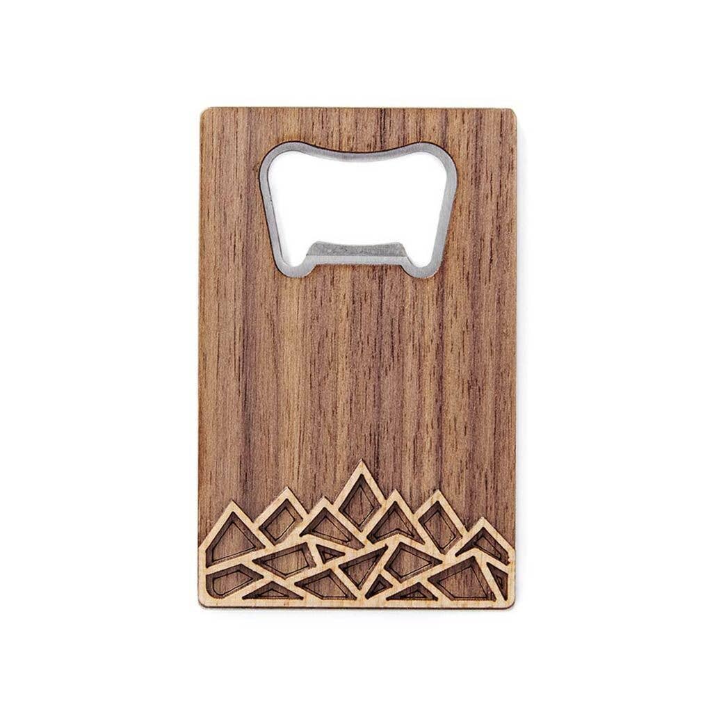 Treeline and Tide - Bottle Opener - Mountain