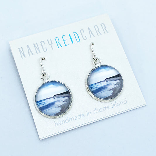 Silver Tide - Drop Earrings