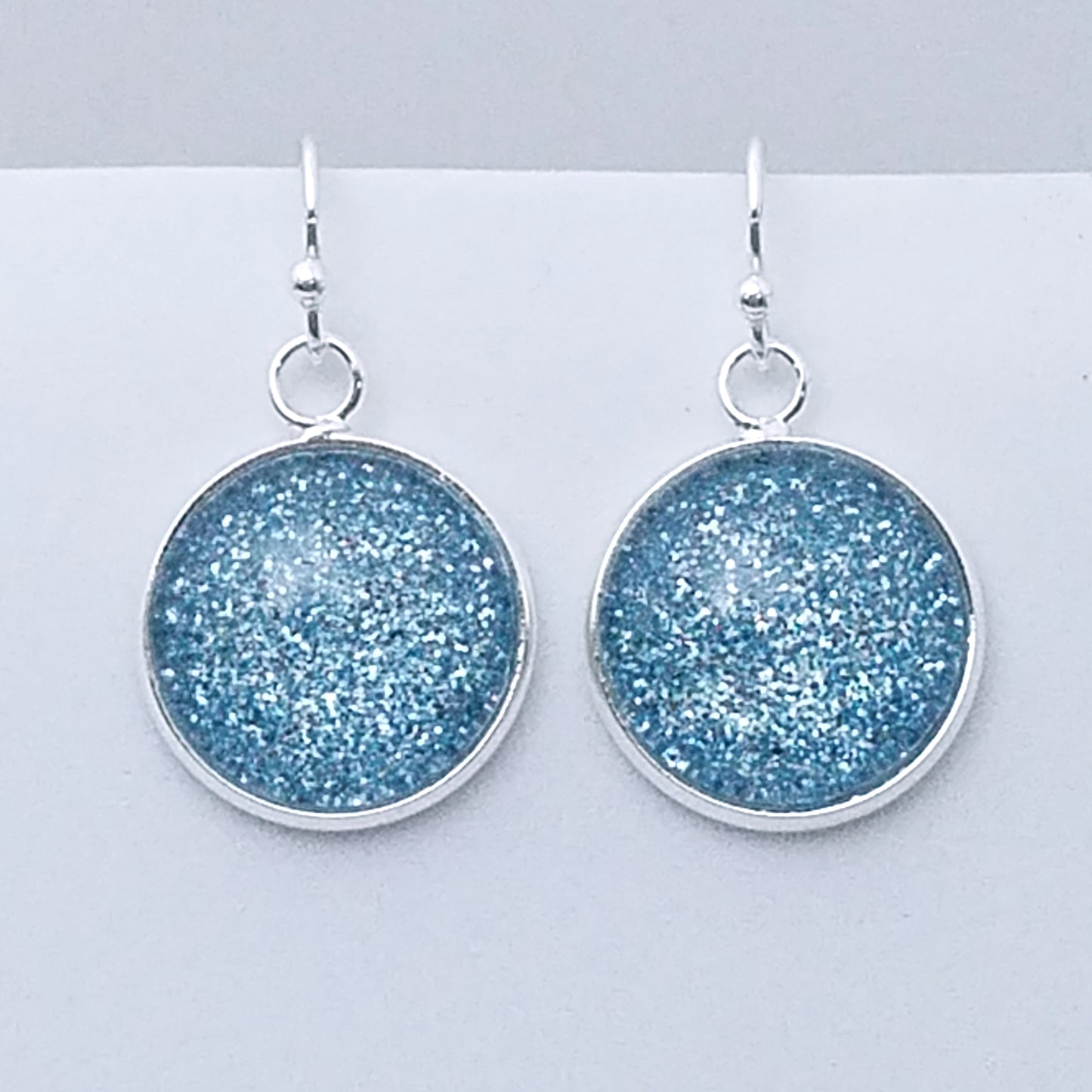 Shimmer Sky - Drop Earrings