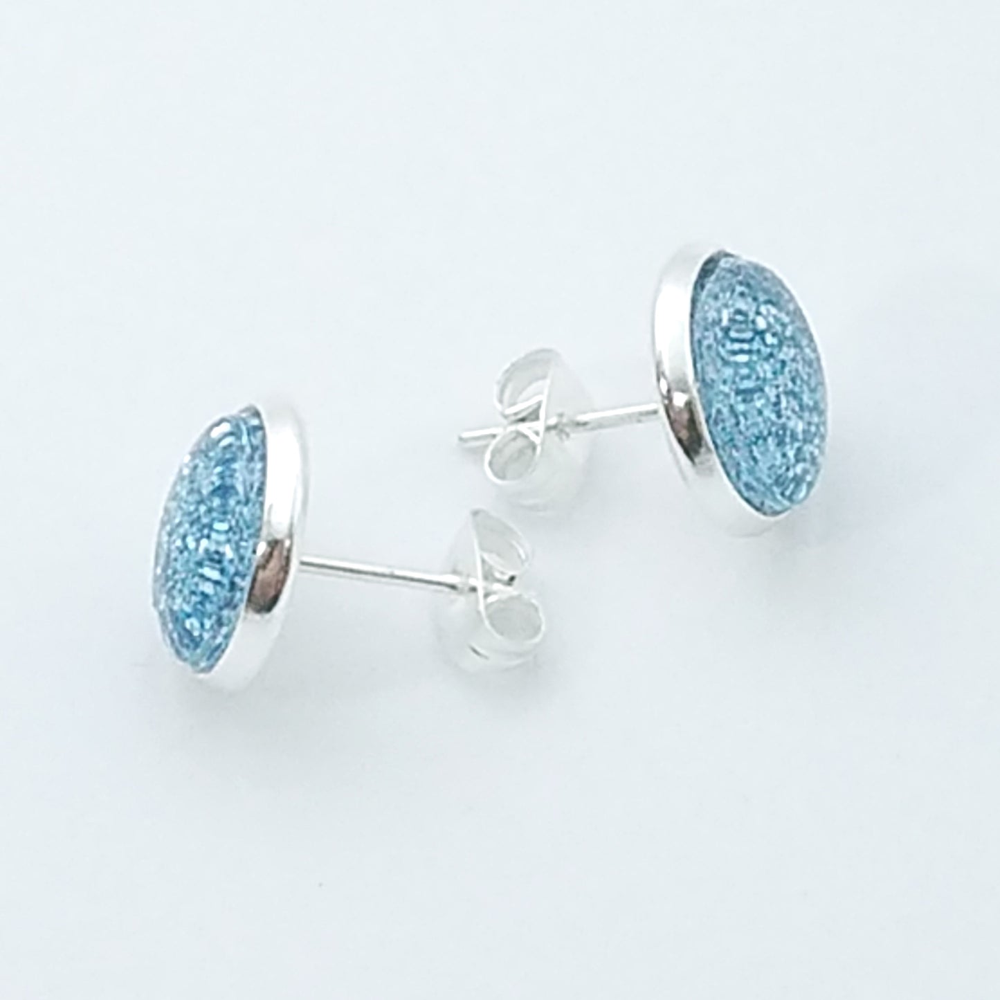 Shimmer Sky -  Post Earring