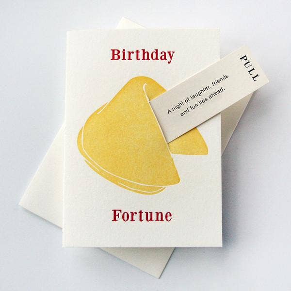 Birthday Laughter Fun |  Fortune Cookie