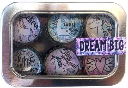 Unicorn Dreams Magnets - Pride Month Celebration