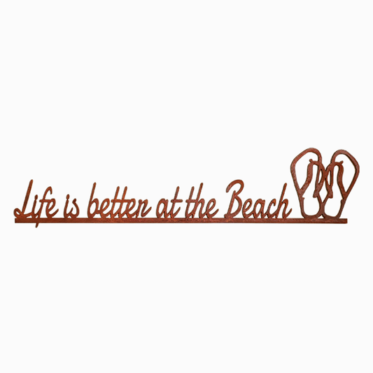 Elizabeth Keith Designs - Life Is Better at the Beach Sign