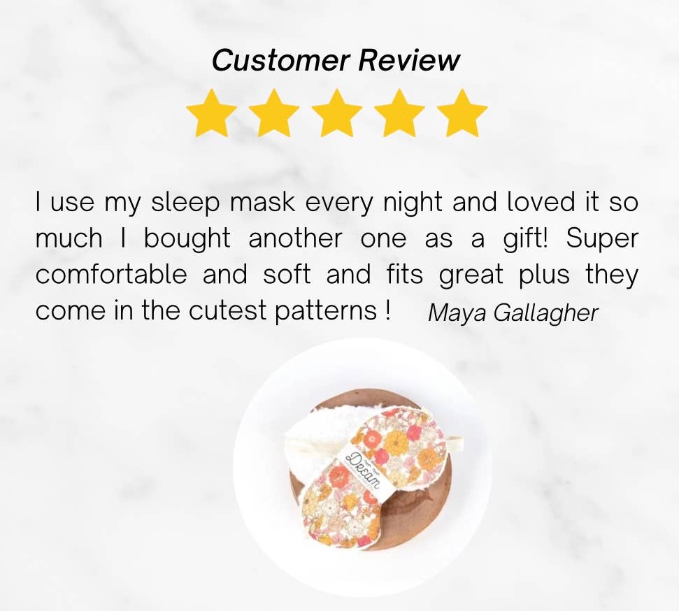 MIDNIGHT COLLECTION /  Sweet Dreams Sleep Mask