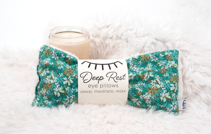 Deep Rest Eye Pillow | Teal Haven