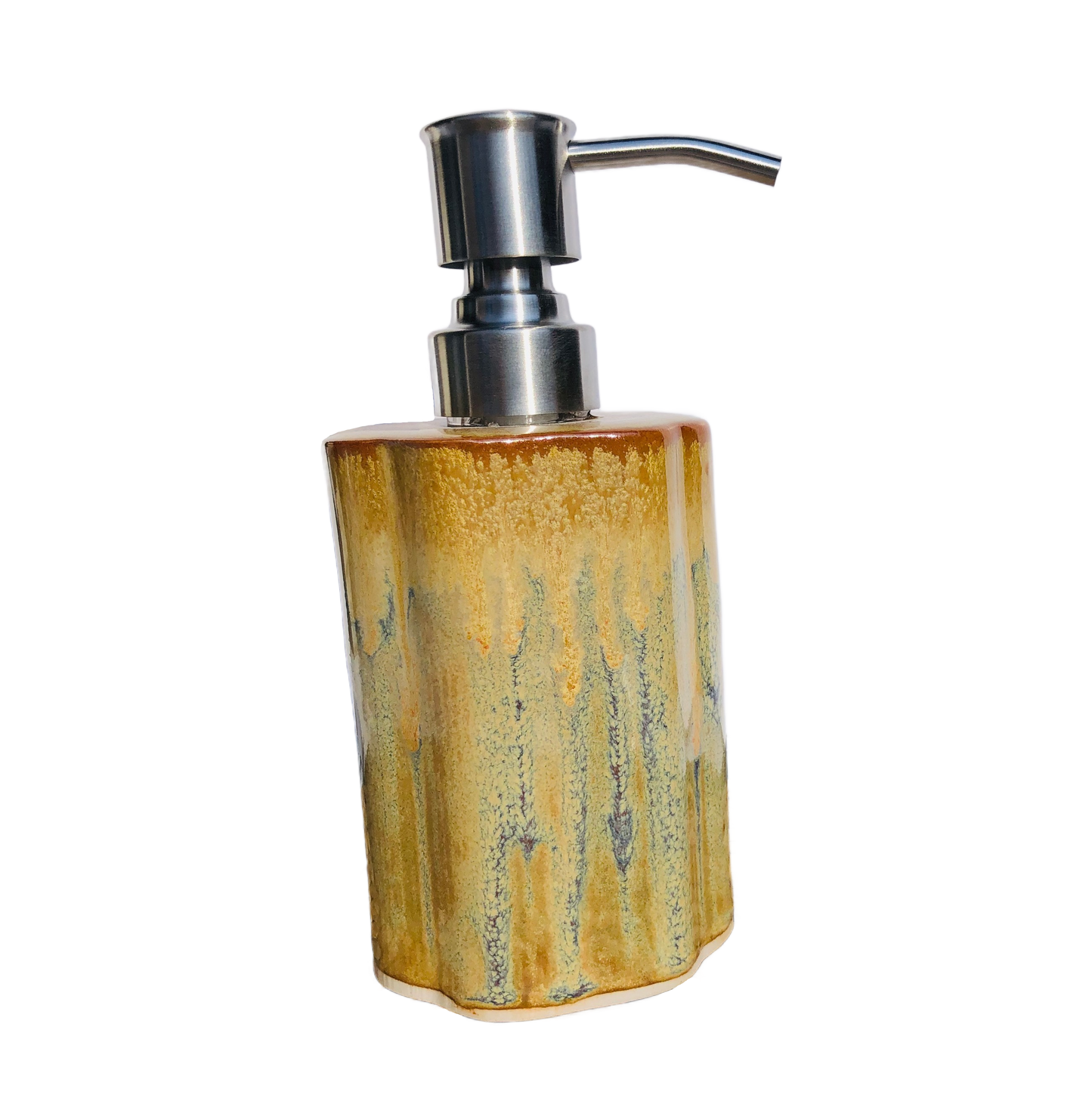 Soap Dispenser Pump - Stoneware Pottery