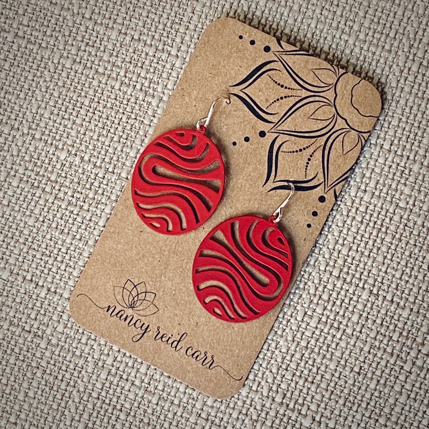 Modern Boho Collection - Swirl Drop Earring